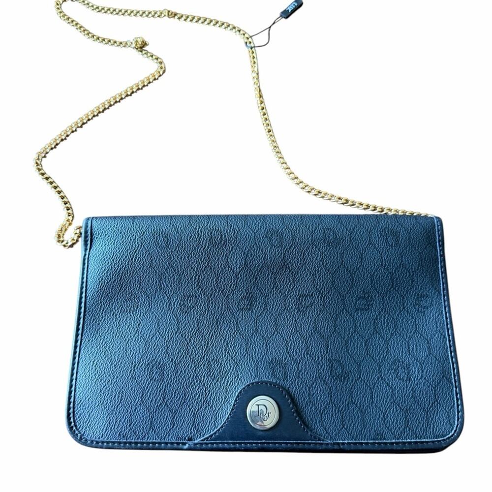Vintage Dior Honeycomb Chain Shoulder Bag - Picture 2 of 6